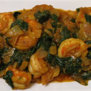 Prawn Saag